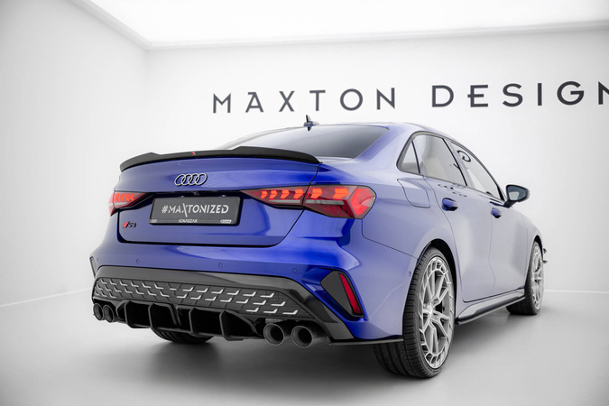 Dyfuzor Tylny Street Pro Maxton Audi S3 Sedan 8Y Facelift
