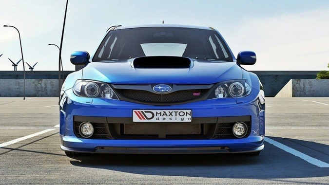 Splitter przedni Maxton Subaru Impreza MK3 WRX STI 09-11 (czarny połysk)