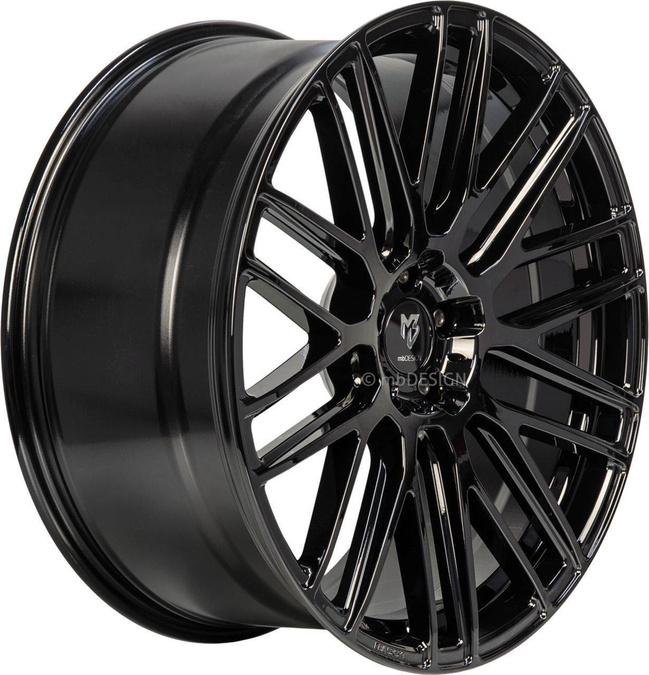 Felga aluminiowa 18" mbDESIGN KV4 18x7,5 ET45 5x108 Czarny połysk