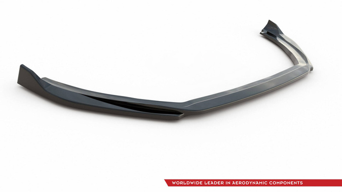 Splitter przedni Maxton V4 Ford Fiesta Mk8 ST / ST-Line (czarny połysk)