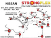 Zestaw tulei tylnego wózka RWD SPORT 300ZX S-chassis (180SX / 200SX / 240SX / Silvia) Skyline Stagea Laurel Cefiro (88-92) A31