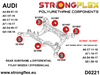 Tuleja tylnego dyferencjału – tylna SPORT A4 / S4 / RS4 A5 / S5 / RS5 A6 / S6 / RS6 A7 / S7 / RS7 A8 / S8 Q5 / SQ5