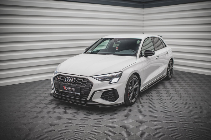 Splitter Przedni V.4 Maxton Audi S3 / A3 S-Line 8Y