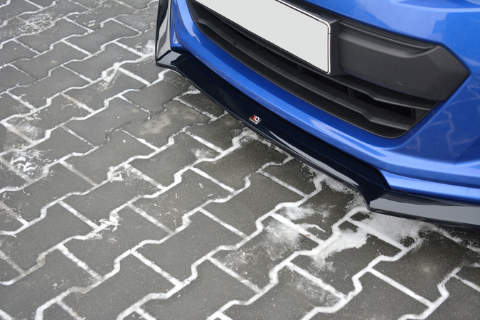 Przedni splitter Maxton V3 Subaru BRZ Polift (czarny połysk)