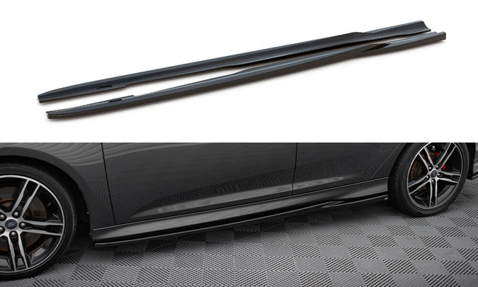 Dokładki Progów V.2 Maxton Ford Focus ST Mk3