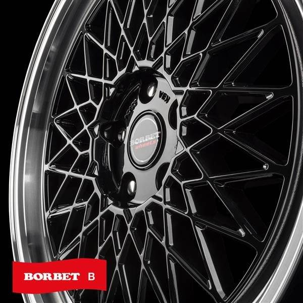 Felga aluminiowa 17" Borbet B 17x8 ET45 5x114,3 Czarny
