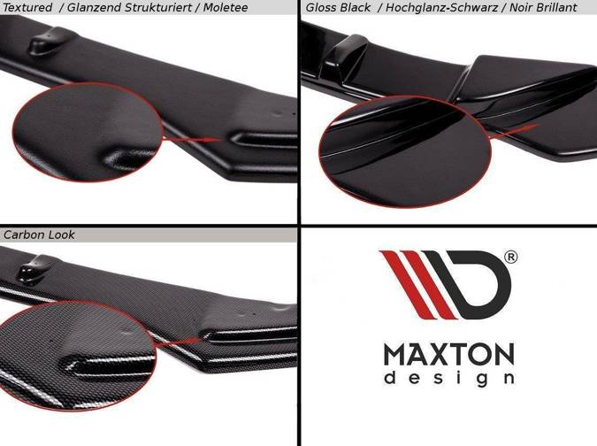 Dokładki progow Maxton Ford S-Max Titanium Polift (czarny połysk)